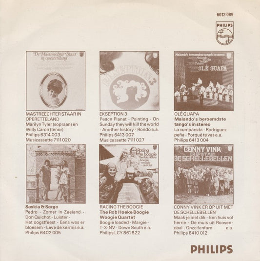 Ronnie Tober - Rozen Voor Sandra 29710 Vinyl Singles Vinyl Zeer Goed / Hoesje Goed "VINYLSINGLES.NL"