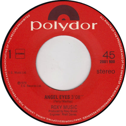 Roxy Music - Angel Eyes