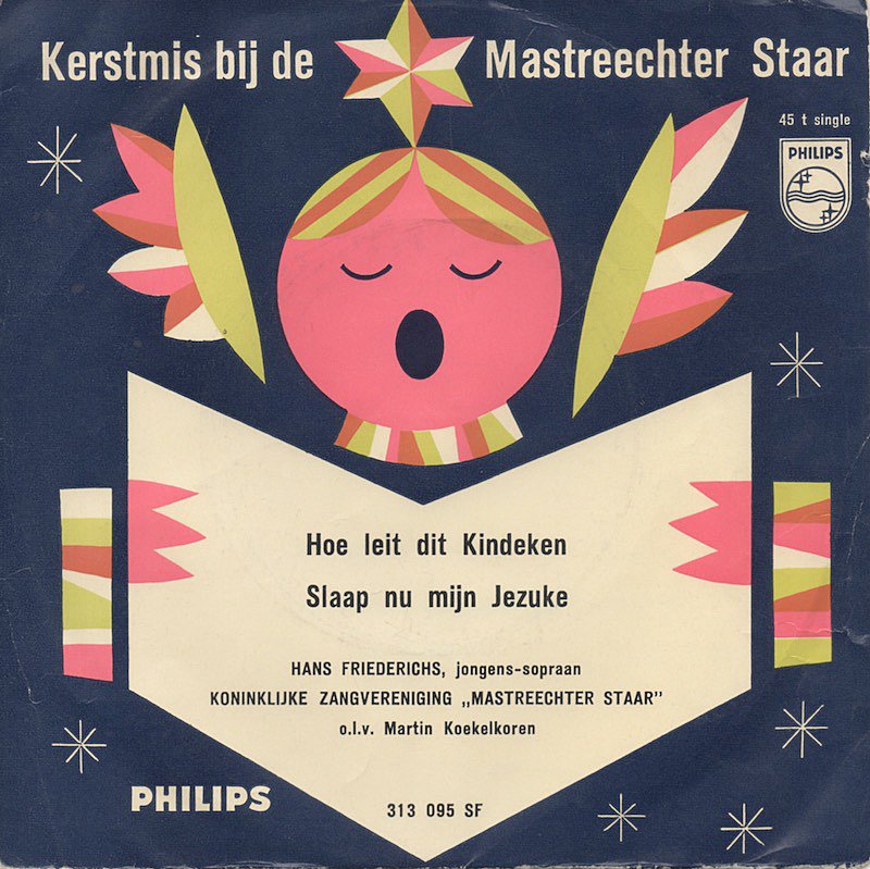 Mastreechter Staar - Christmas Carols 18198 Vinyl Singles Goede Staat