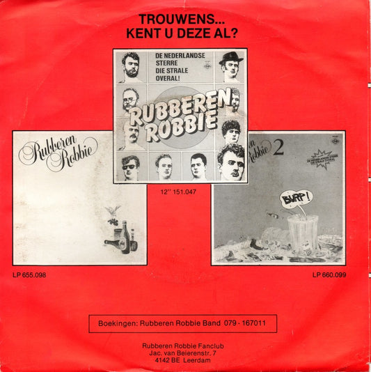 Rubberen Robbie - Holland Olé (De Nederlandse Sterre II) - Medley 35853 Vinyl Singles Vinyl Zeer Goed / Hoesje Goed "VINYLSINGLES.NL"