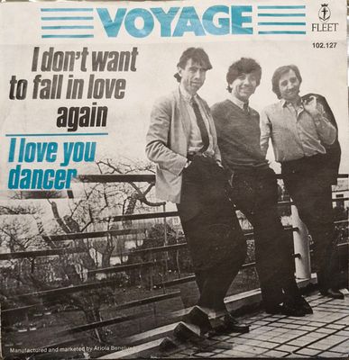Voyage - I Don't Want To Fall In Love Again Vinyl Singles Vinyl Zeer Goed / Hoesje Goed "VINYLSINGLES.NL"