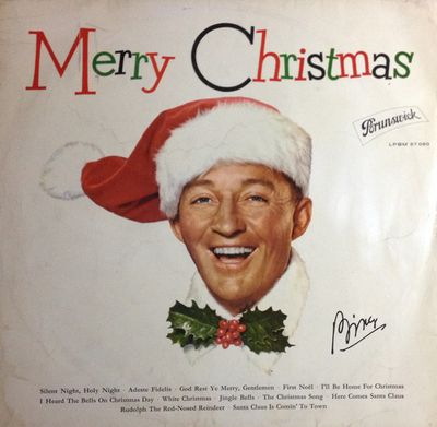 Bing Crosby - Merry Christmas (LP) Vinyl Zeer Goed / Hoes Goed "VINYLSINGLES.NL"