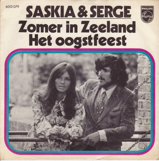 Saskia & Serge - Zomer In Zeeland Vinyl Singles Goede Staat