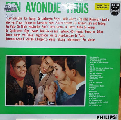 Various - Een Avondje Thuis (LP) 51421 Vinyl LP Goede Staat