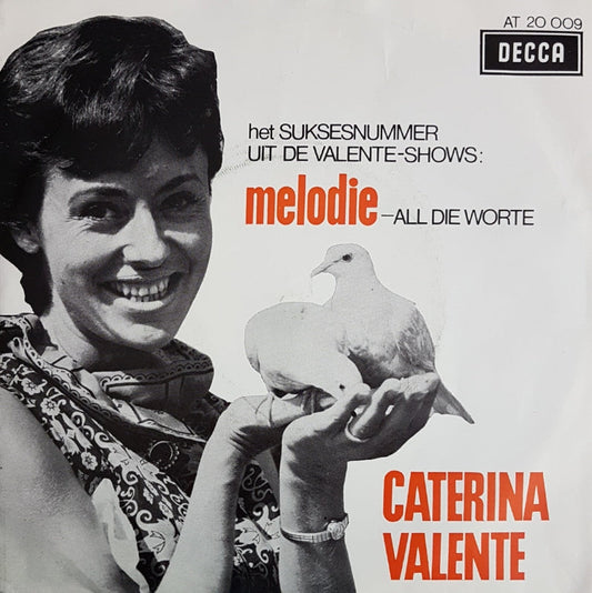 Caterina Valente - Melodie 14952 10505 22692 36153 Vinyl Singles Goede Staat