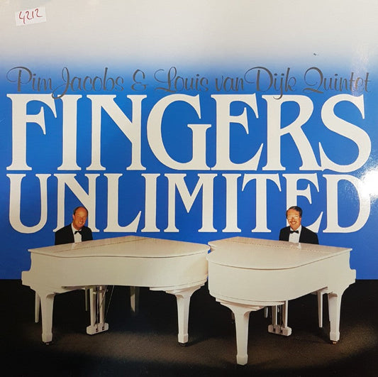 Pim Jacobs & Louis van Dijk Quintet - Fingers Unlimited (LP) 44838 Vinyl LP Goede Staat