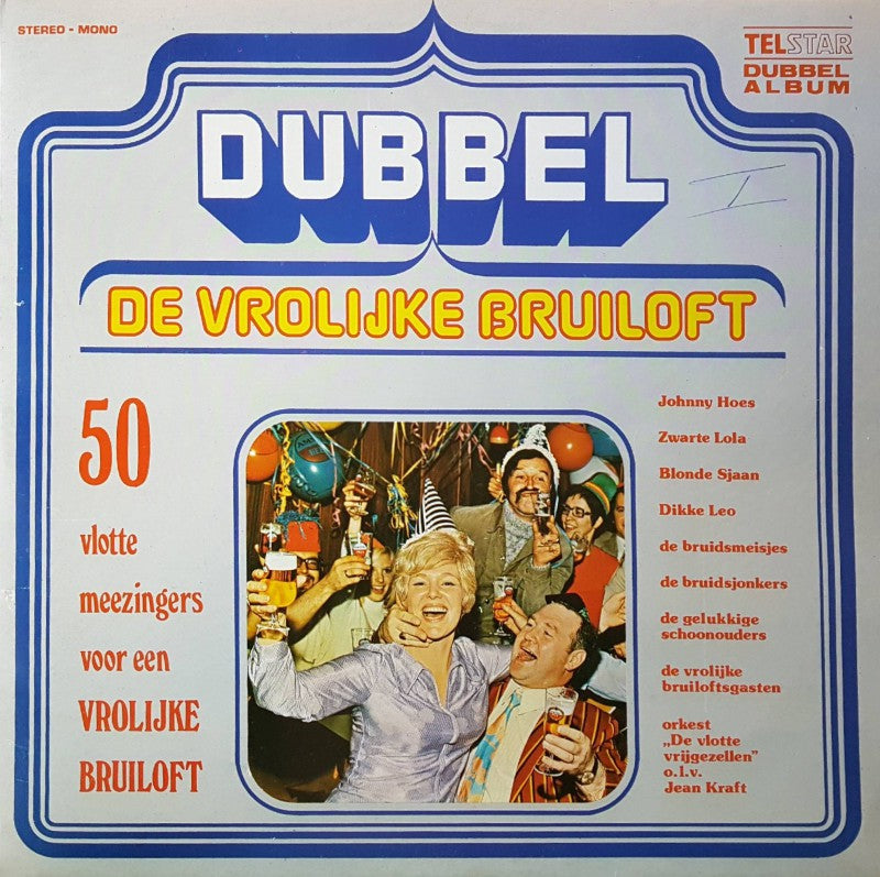 Various - De Vrolijke Bruiloft (LP) 49529 Vinyl LP Dubbel Goede Staat