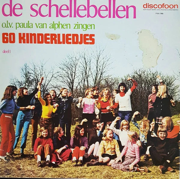 Schellebellen - 60 kinderliedjes deel 1 (LP) Vinyl LP Vinyl Very Good (VG) <br> Hoes Good Plus (G+)