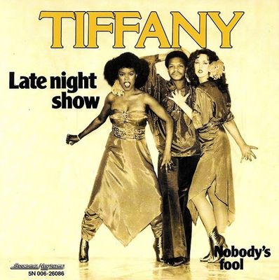 Tiffany - Late Night Show Vinyl Singles Vinyl Zeer Goed / Hoesje Goed "VINYLSINGLES.NL"