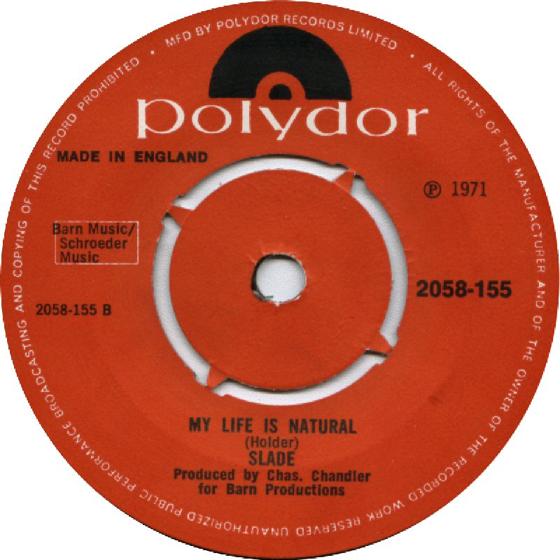 Slade - Coz I Luv You Vinyl Singles Vinyl Zeer Goed / Hoesje Generic "VINYLSINGLES.NL"