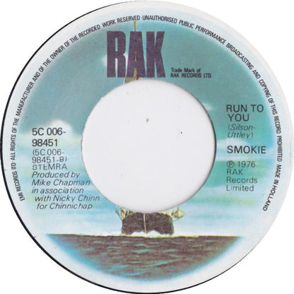 Smokie - Living Next Door To Alice Vinyl Singles Vinyl (VG) <br> Hoes Generic