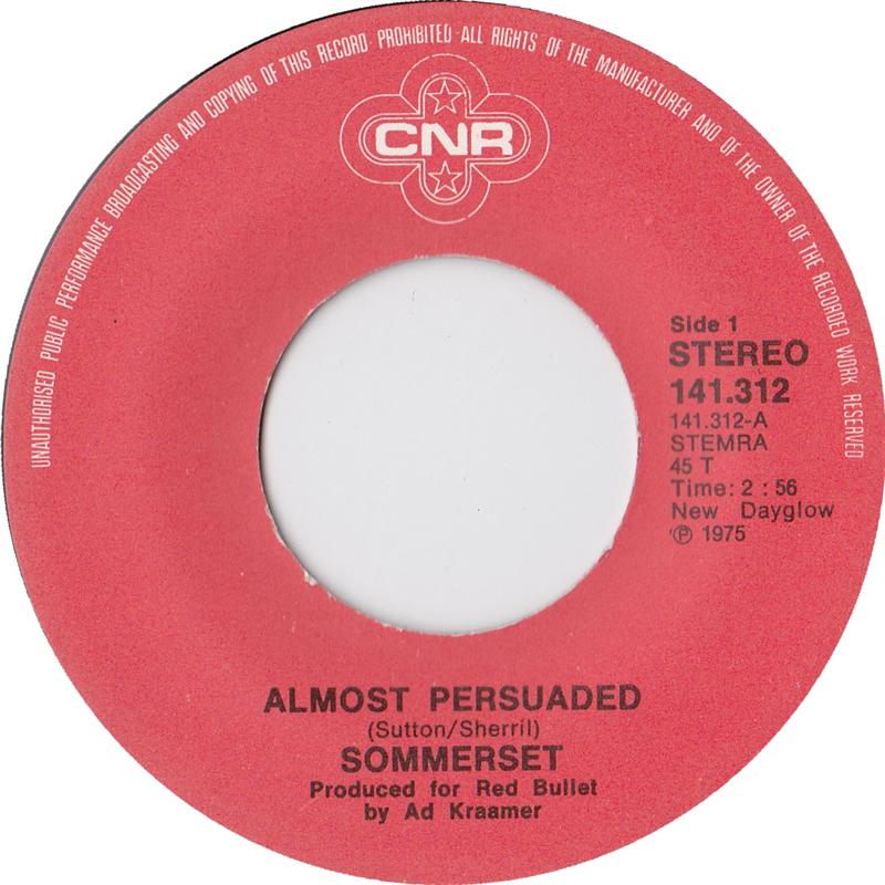 Sommerset - Almost Persuaded