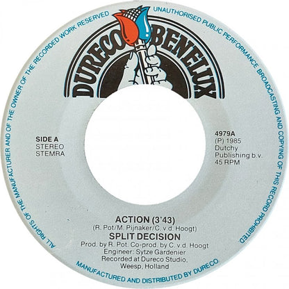 Split Decision - Action Vinyl Singles