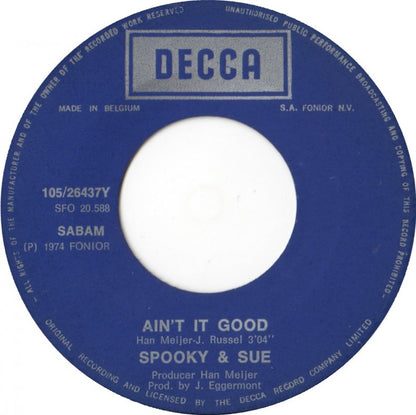Spooky & Sue - Swinging On A Star