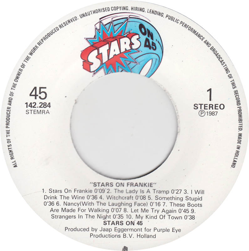 Stars On 45 - Stars On Frankie