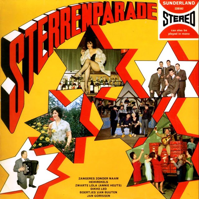 Various - Sterrenparade (LP) Vinyl LP Vinyl Very Good (VG) <br> Hoes Good Plus (G+)