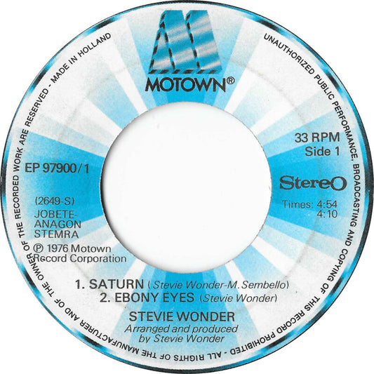 Stevie Wonder - Saturn