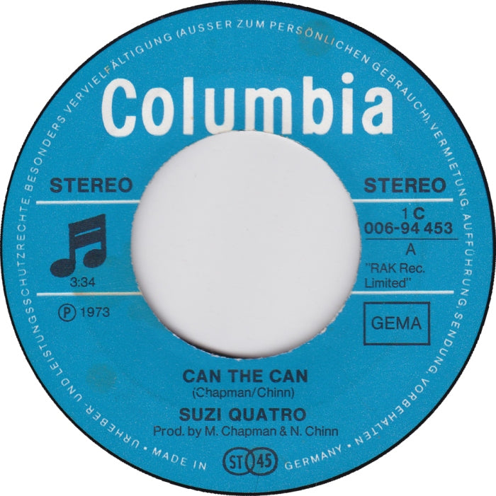 Suzi Quatro - Can The Can