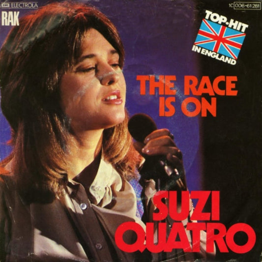 Suzi Quatro - The Race Is On 19030 (B) Vinyl Singles Hoes: Slecht