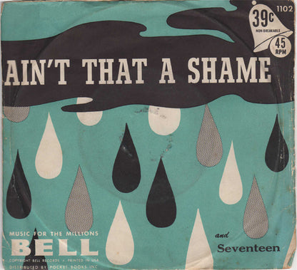 Sy Oliver And His Orchestra, Jim Brown - Ain't That A Shame Vinyl Singles Vinyl Very Good (VG) <br> Hoes Good Plus (G+)