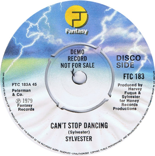Sylvester - Can't Stop Dancing