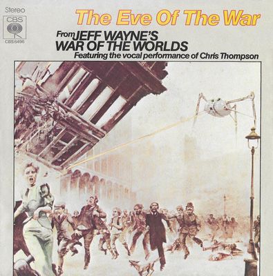 Jeff Wayne - The Eve Of The War Vinyl Zeer Goed / Hoesje Goed "VINYLSINGLES.NL"