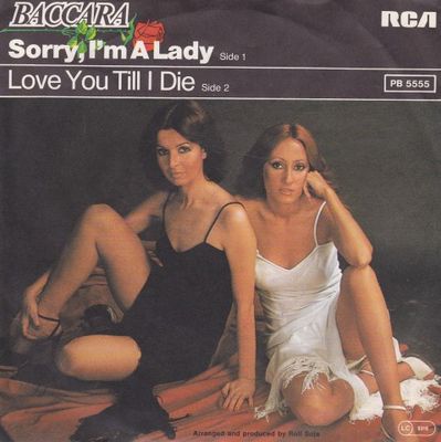 Baccara - Sorry, I'm A Lady Vinyl Singles Vinyl Zeer Goed / Hoesje Goed "VINYLSINGLES.NL"