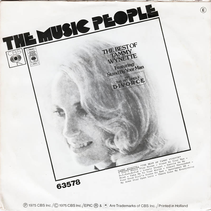 Tammy Wynette - I Don't Wanna Play House