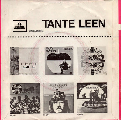Tante Leen - M'n Moeder Gaf Me Alles Mee Vinyl Singles Vinyl Zeer Goed / Hoesje Goed "VINYLSINGLES.NL"