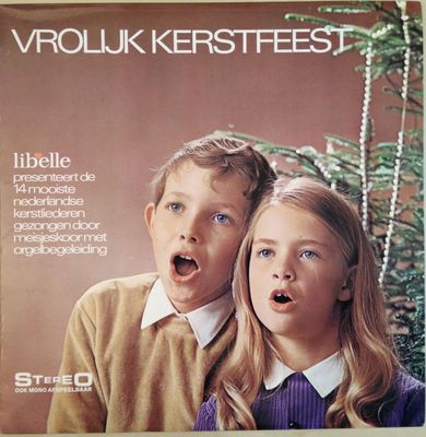 Lenteklokjes - Vrolijk Kerstfeest (LP) Vinyl Zeer Goed / Hoes Goed "VINYLSINGLES.NL"