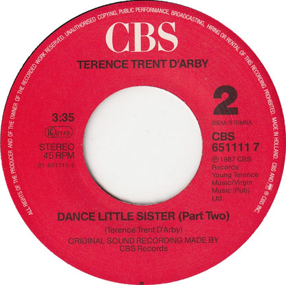Terence Trent D'Arby - Dance Little Sister