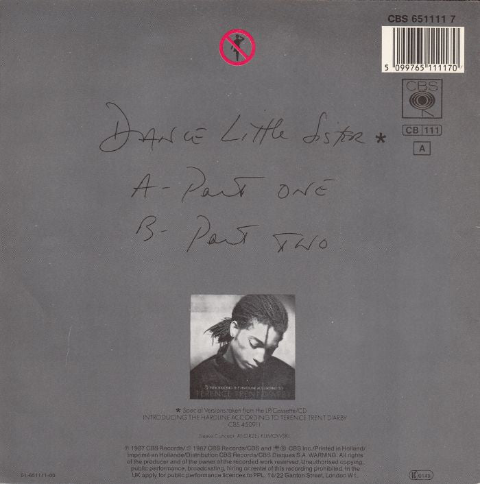 Terence Trent D'Arby - Dance Little Sister