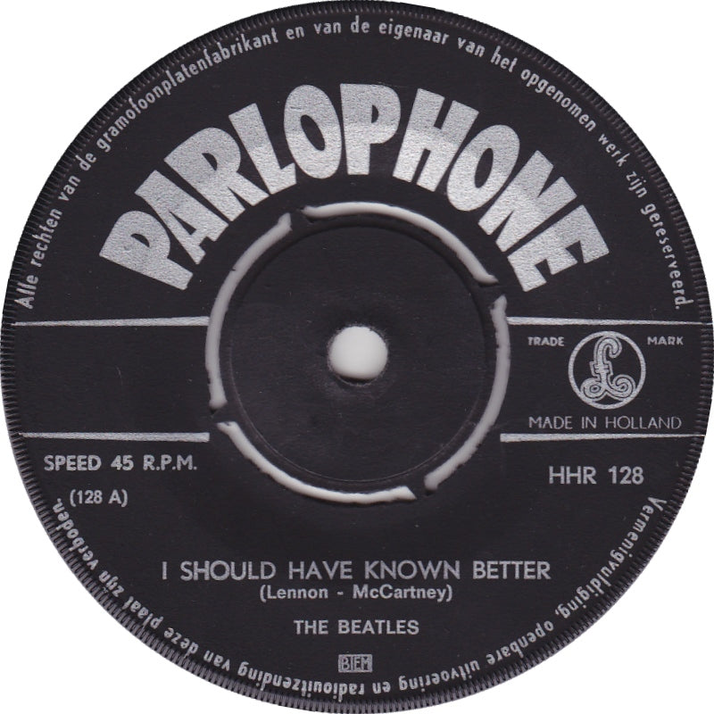 Beatles - I Should Have Known Better Vinyl Singles