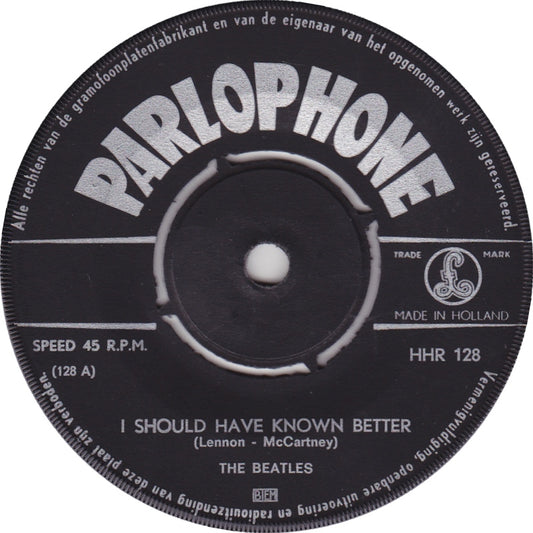 Beatles - I Should Have Known Better Vinyl Singles