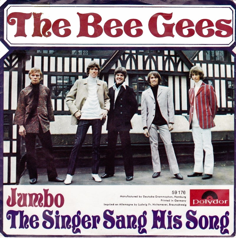 Bee Gees - Jumbo Vinyl Singles Vinyl Goed / Hoes Slecht