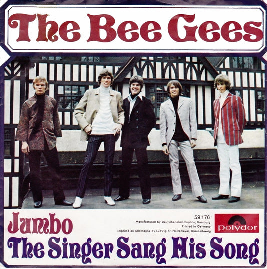 Bee Gees - Jumbo Vinyl Singles Vinyl Goed / Hoes Slecht