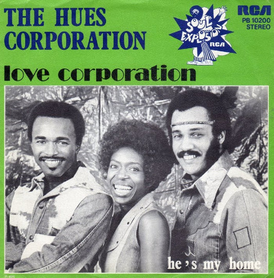 Hues Corporation - Love Corporation 33176 31321 Vinyl Singles Goede Staat