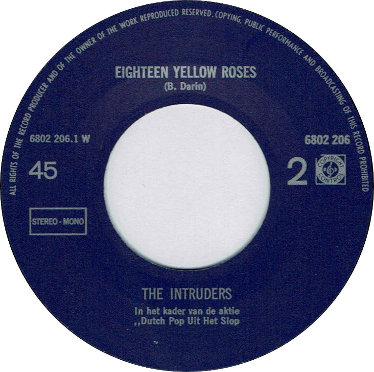 Intruders - I'll Be Your Friend Vinyl Singles Vinyl Zeer Goed / Hoesje Generic "VINYLSINGLES.NL"