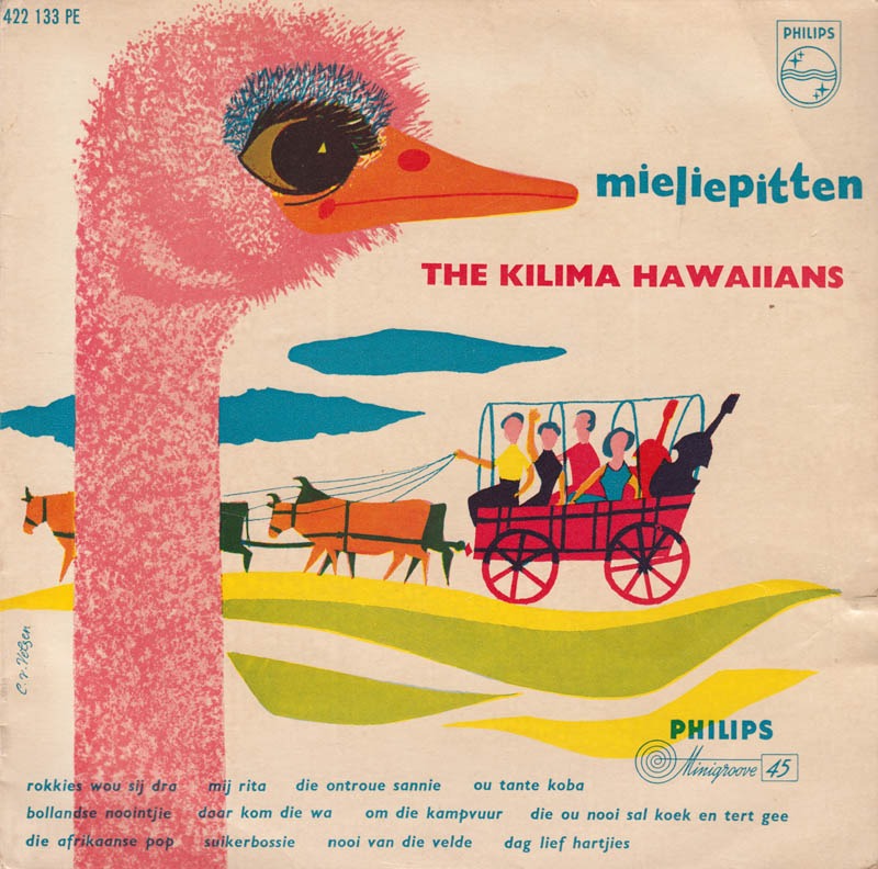 Kilima Hawaiians – Mieliepitten Vinyl Singles Vinyl Very Good (VG) <br> Hoes Good Plus (G+)