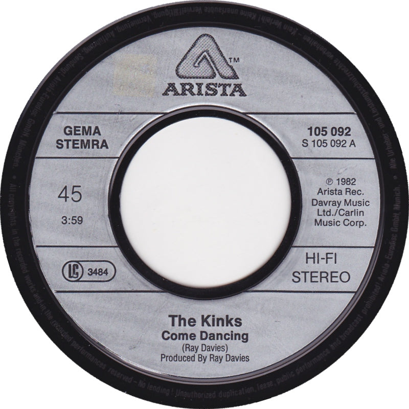 Kinks - Come Dancing