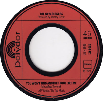New Seekers - You Won't Find Another Fool Like Me Vinyl Singles Vinyl Goed / Hoes Generic