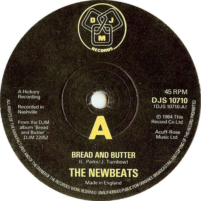 Newbeats - Bread And Butter