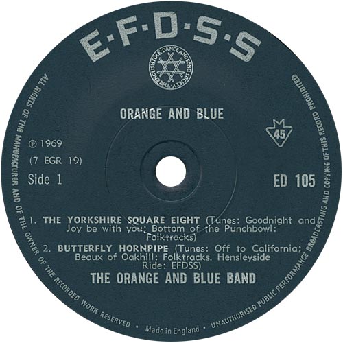 Orange And Blue Band - Yorkshire Square Eight (EP) 35483 Vinyl Singles EP Goede Staat