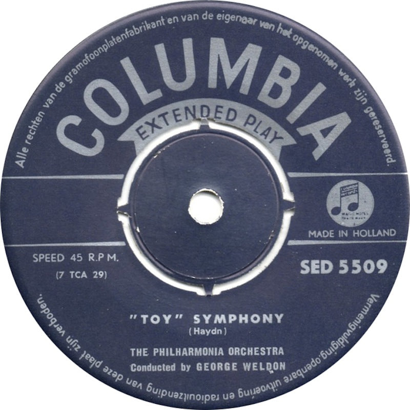 Philharmonia Orchestra Conducted By George Weldon - Toy Symphony