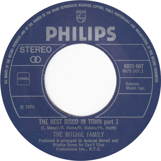 Ritchie Family - The Best Disco In Town