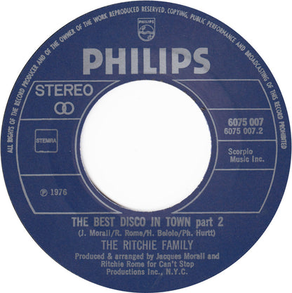 Ritchie Family - The Best Disco In Town