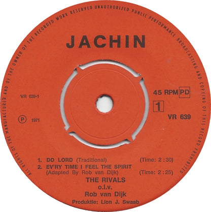 Rivals / The New Orleans Syncopators - Do Lord Vinyl Singles EP Vinyl Very Good (VG) <br> Hoes Generic