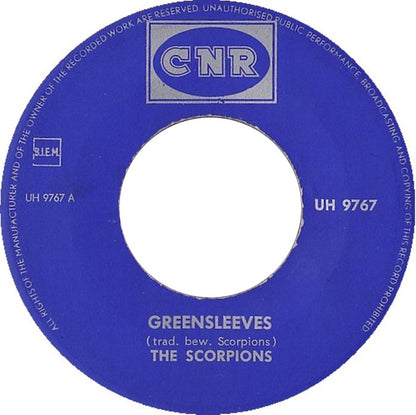 Scorpions - Greensleeves 07896 Vinyl Singles Goede Staat