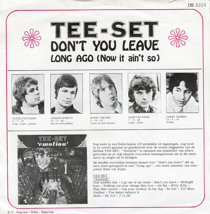 Tee-Set - Don't You Leave