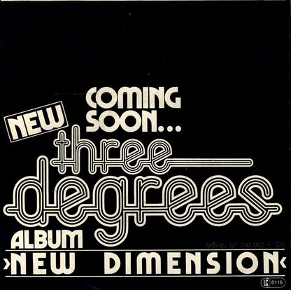 Three Degrees - Giving Up, Giving In (B-Keus)